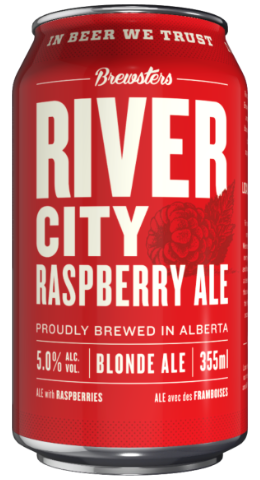 BREWSTERS RIVER CITY RASPBERRY 6 CANS