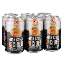 ROCK CREEK CIDER PEACH 6 CANS