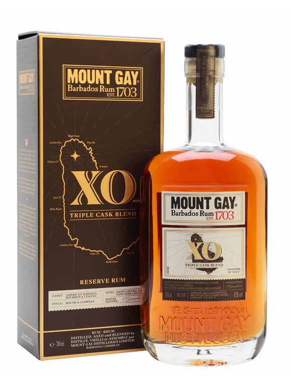 MOUNT GAY XO TRIPLE CASK BLEND 750 ML