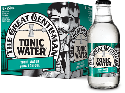 THE GREAT GENTLEMAN TONIC WATER 6 BOTTLES