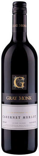 GRAY MONK CAB/MERLOT 750 ML