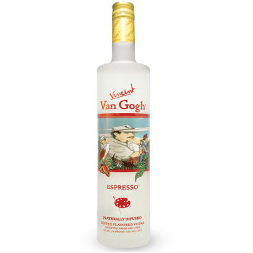 VINCENT VAN GOGH ESPRESSO VODKA 750 ML
