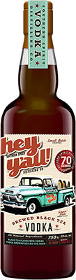 HEY Y'ALL BREWED BLACK TEA VODKA 750 ML